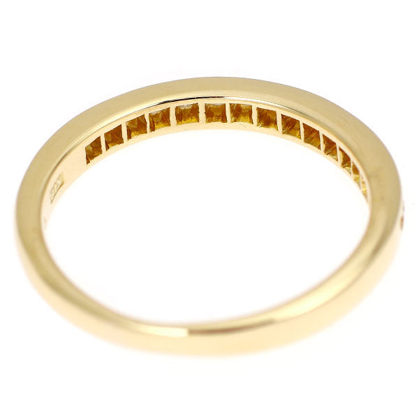 K18YG ダイヤモンド リング 0.20ct ハーフエタニティ