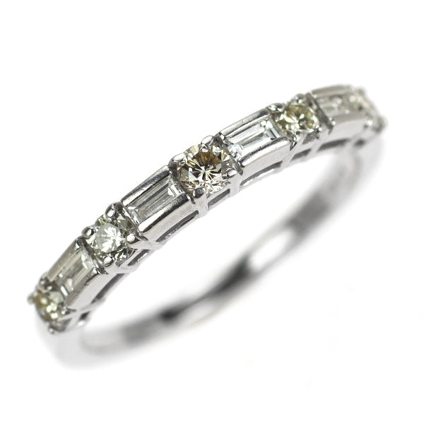 K18WG ダイヤモンド リング 0.50ct