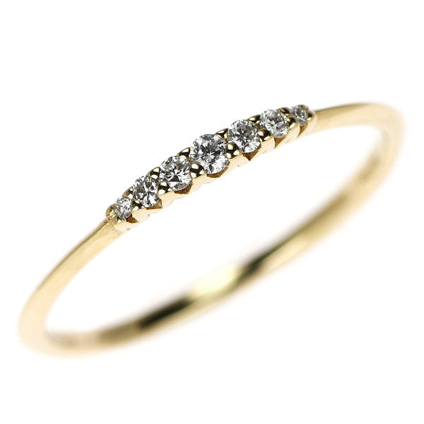 ジュピター K10YG ダイヤモンド リング 0.07ct