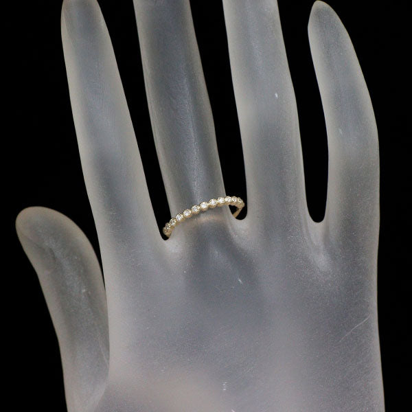 ADA K10YG ダイヤモンド リング 0.06ct ハーフエタニティ