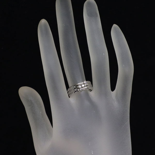 Pt900 ダイヤモンド リング 0.12ct