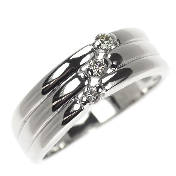 Pt900 ダイヤモンド リング 0.12ct