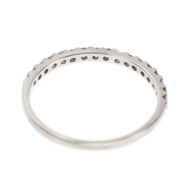 Pt900 ダイヤモンド リング 0.24ct ハーフエタニティ