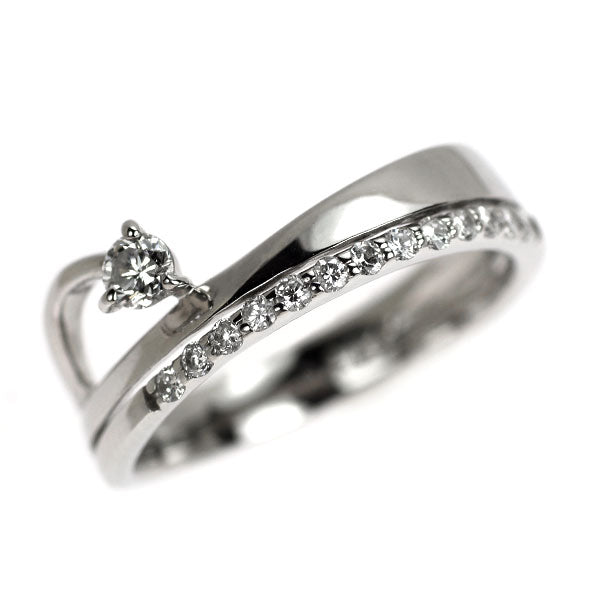 Pt900 ダイヤモンド リング 0.20ct