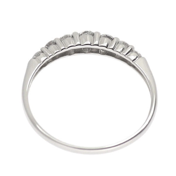 Pt950 ダイヤモンド リング 0.35ct 一文字