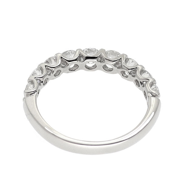 Pt900 H&C ダイヤモンド リング 1.00ct ハーフエタニティ