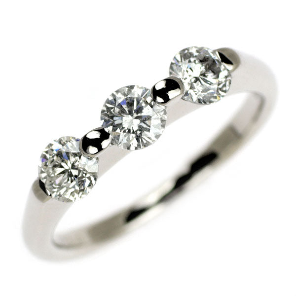K18WG ダイヤモンド リング 1.008ct