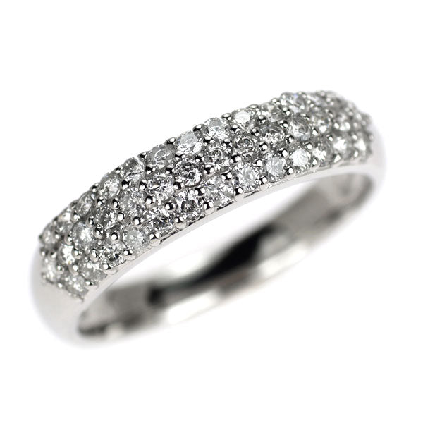 Pt900 ダイヤモンド リング 0.50ct パヴェ