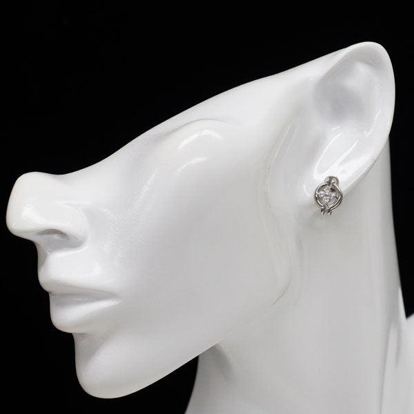 コンコルド Pt900 ダイヤモンド ピアス 0.30ct
