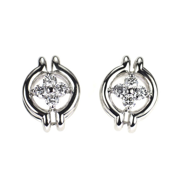 コンコルド Pt900 ダイヤモンド ピアス 0.30ct
