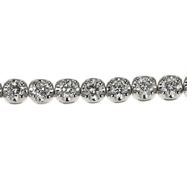 Pt850 Diamond Tennis Bracelet 2.00ct