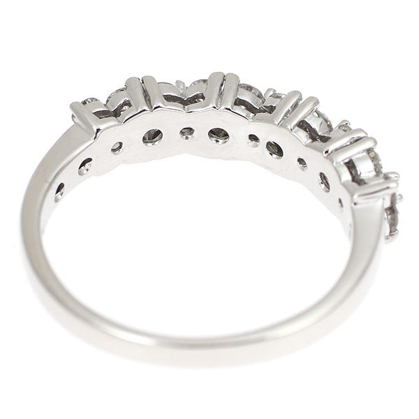 K18WG パライバトルマリン ダイヤモンド リング 0.13ct D0.63ct