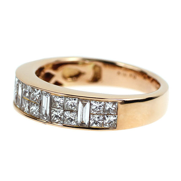 クイーン/Queen K18PG ダイヤモンド リング 1.00ct
