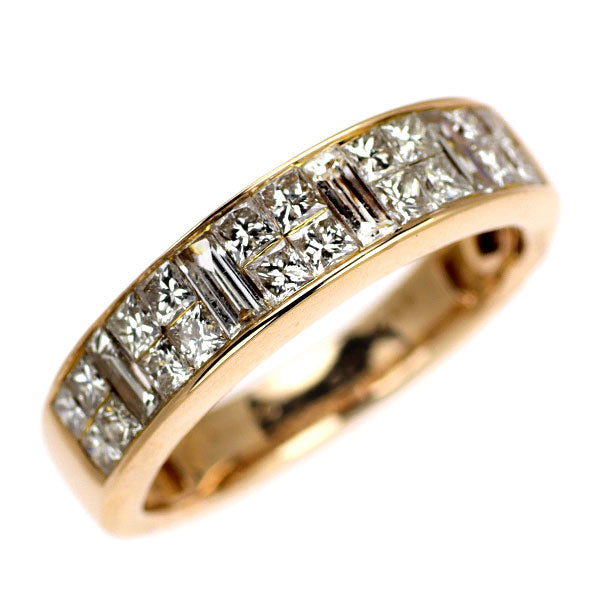 クイーン/Queen K18PG ダイヤモンド リング 1.00ct