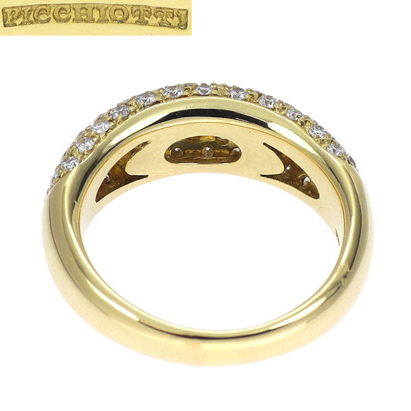 ピキョッティ K18YG ダイヤモンド リング 1.17ct パヴェ