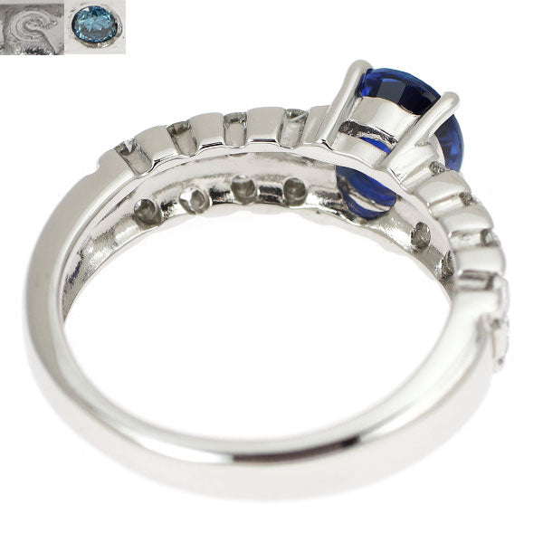 シャレード/CHARADE Pt900 ダイヤモンド リング 1.05ct D0.75ct