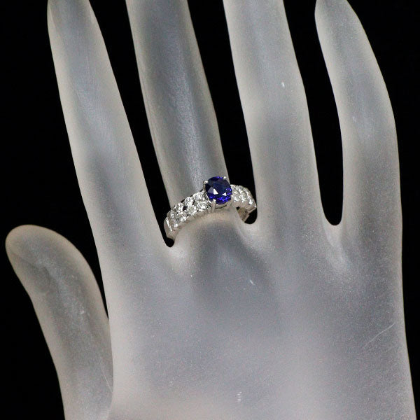 シャレード/CHARADE Pt900 ダイヤモンド リング 1.05ct D0.75ct