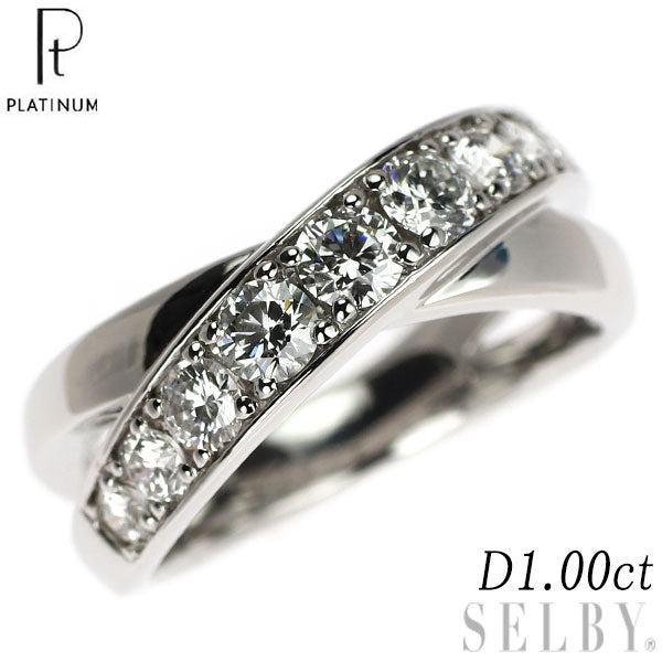 プラチナギルド Pt950 ダイヤモンド リング 1.00ct