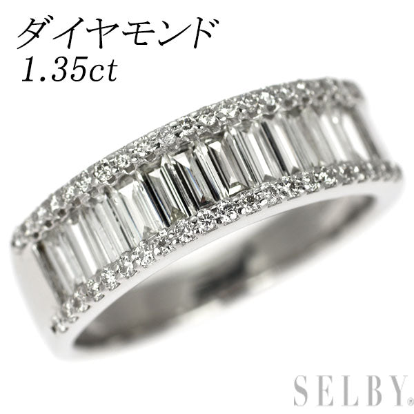 Pt900 ダイヤモンド リング 1.35ct