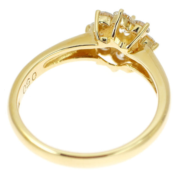 K18YG ダイヤモンド リング 0.50ct