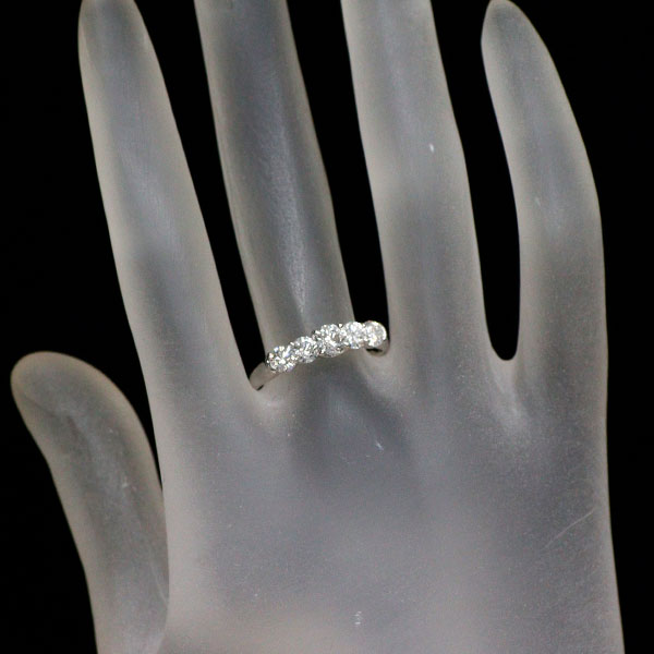 Pt900 Diamond Ring 1.091ct