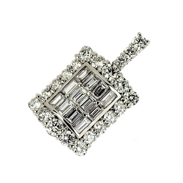 Pt950 ダイヤモンド ペンダントトップ 1.00ct