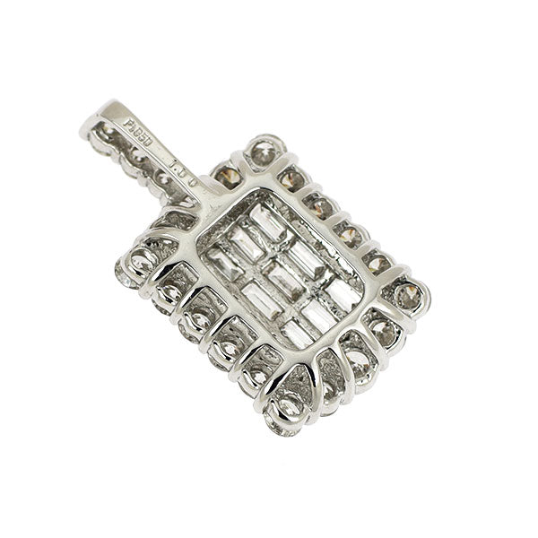 Pt950 ダイヤモンド ペンダントトップ 1.00ct