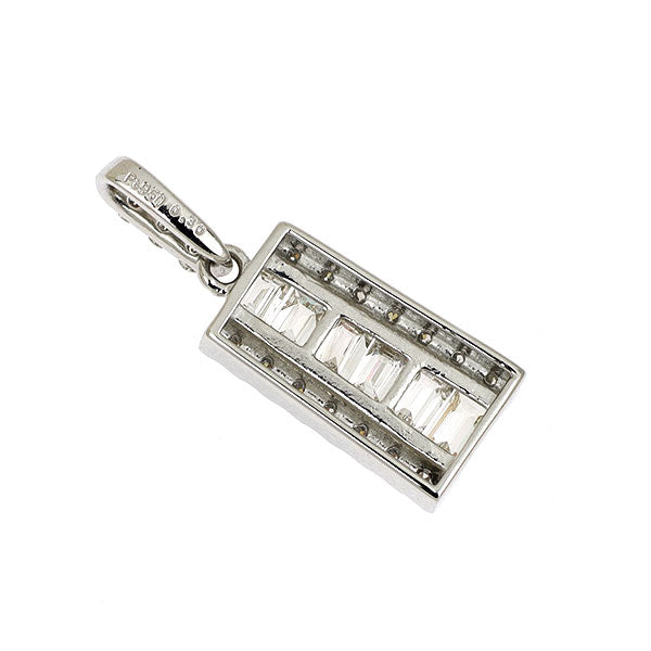 Pt950 ダイヤモンド ペンダントトップ 0.30ct