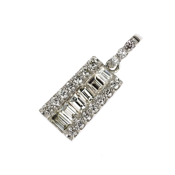 Pt950 ダイヤモンド ペンダントトップ 0.30ct