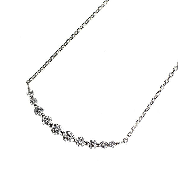 ヴァンドーム青山 Pt950/ Pt850 ダイヤモンド ペンダントネックレス 0.30ct リュール