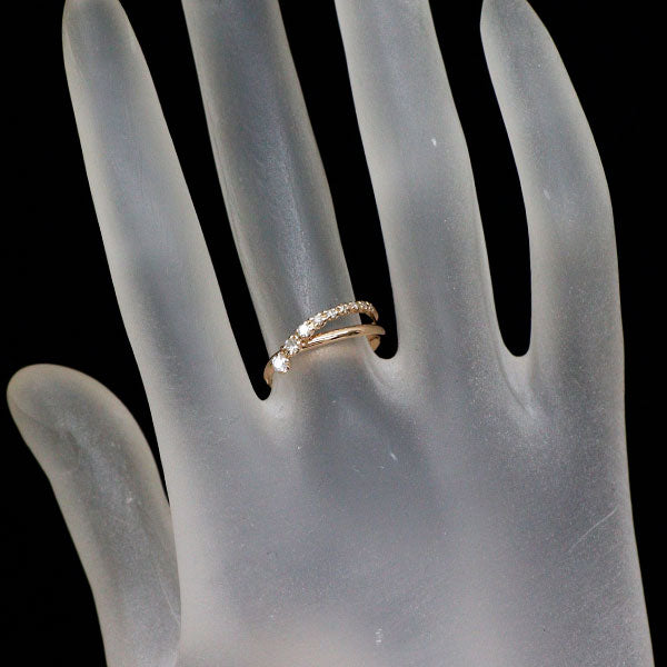 ヴァンドーム青山 K18PG ダイヤモンド リング 0.15ct
