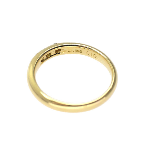 ミキモト K18YG ダイヤモンド リング 0.10ct
