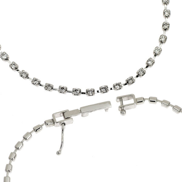 Pt850 ダイヤモンド ブレスレット 1.00ct テニス