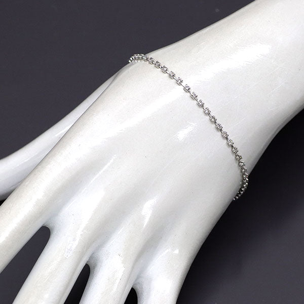 Pt850 ダイヤモンド ブレスレット 1.00ct テニス