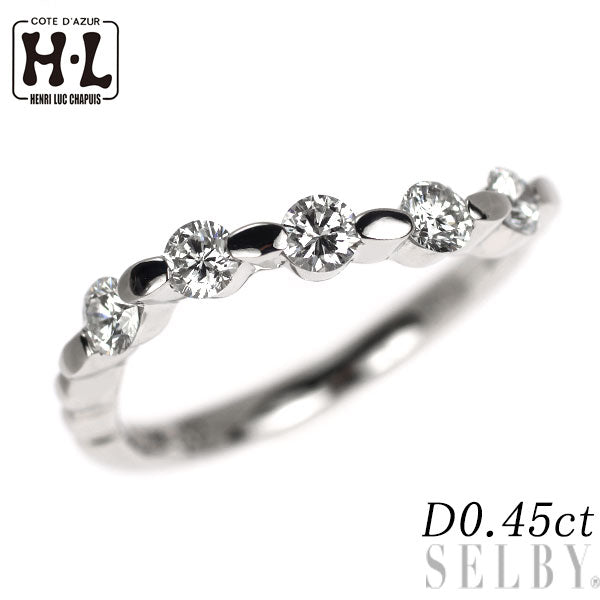 アッシュエル/H.L Pt900 ダイヤモンド リング 0.45ct
