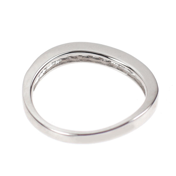 K18WG ダイヤモンド リング 0.26ct ハーフエタニティ