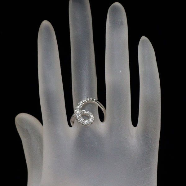 ブルーリバー Pt900 ダイヤモンド リング 0.77ct