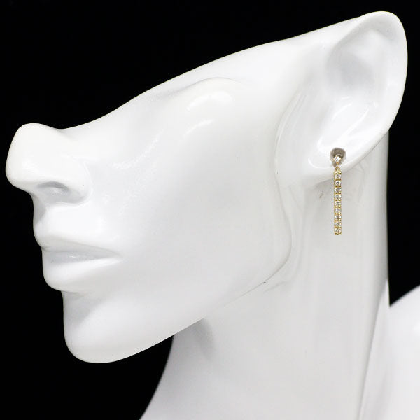 K18YG ダイヤモンド ピアス 0.50ct