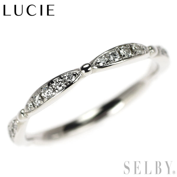 LUCIE/ルシエ K18WG ダイヤモンド リング ピュルテ