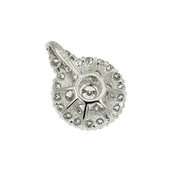 Pt900 ダイヤモンド ペンダントトップ 0.50ct
