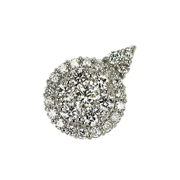 Pt900 ダイヤモンド ペンダントトップ 0.50ct