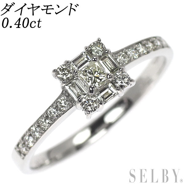 Pt950 ダイヤモンド リング 0.40ct