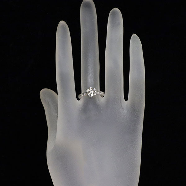 Pt900 ダイヤモンド リング 0.50ct