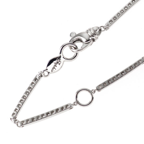 K18WG ダイヤモンド ネックレス 1.16ct
