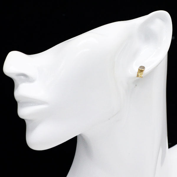 K18YG シトリン ピアス 1.00ct スタッド