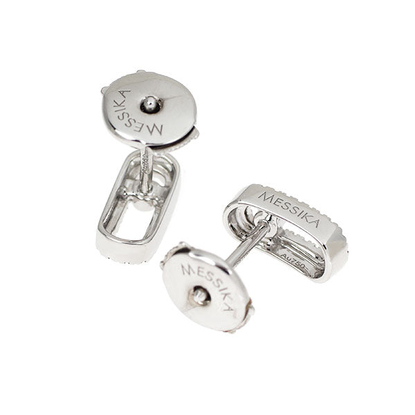 MESSIKA/メシカK18WG ダイヤモンド ピアス ムーヴ ウノ 《セルビー銀座店》【中古】