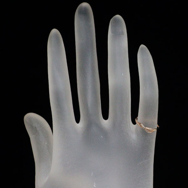 K10PG ダイヤモンド リング 0.03ct ピンキー