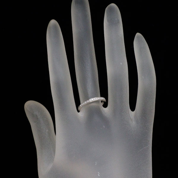 ポンテヴェキオ K18WG ダイヤモンド リング 0.08ct ハーフエタニティ