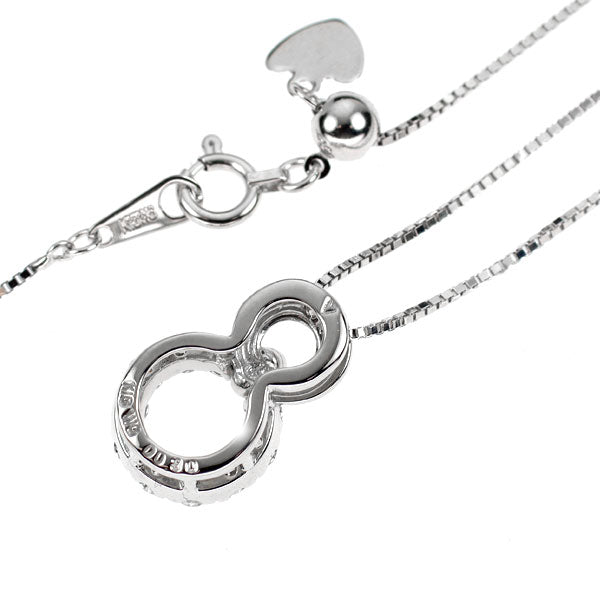 ベリテ K18WG ダイヤモンド ペンダントネックレス 0.30ct