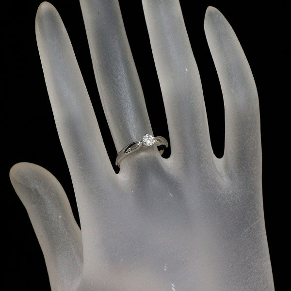 ブルガリ Pt950 ダイヤモンド リング 0.23ct F VVS2 3EX デディカータ・ア・ヴェネチア トルチェッロ